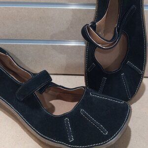Steve Madden Women Black Suede Shoes Size 10